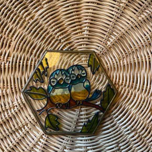 Love birds vintage suncatcher - Picture 5 of 6